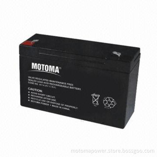 6V 12Ah Sealed Lead-acid Battery for Solar and Wind Energy System